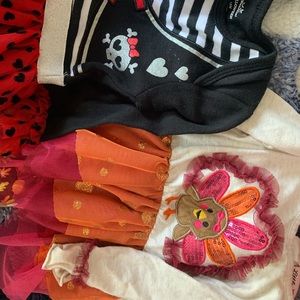 12 month girls halloween/thanksgiving outfits